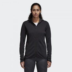 ADIDAS CLIMACOOL Hooded Jacket Dark Grey Size Medium